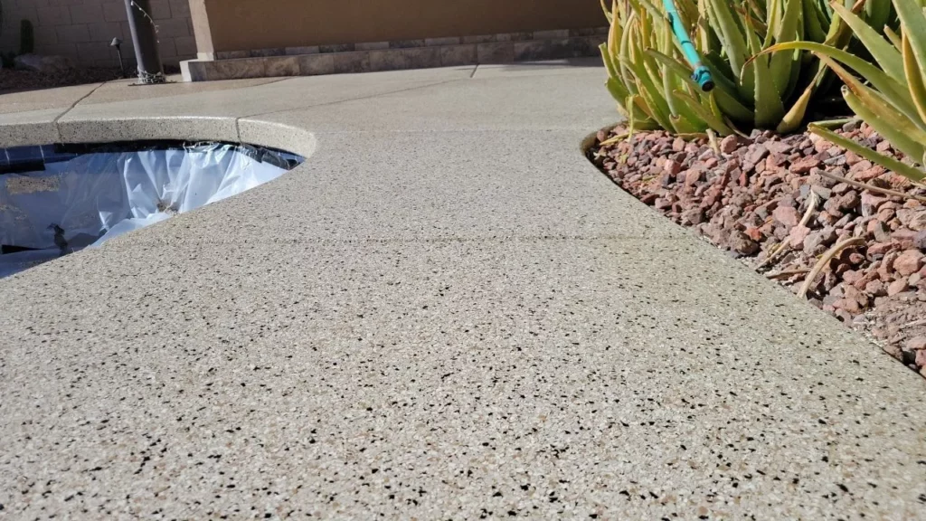 Pool Deck Overlay by Houston Floor Coatings