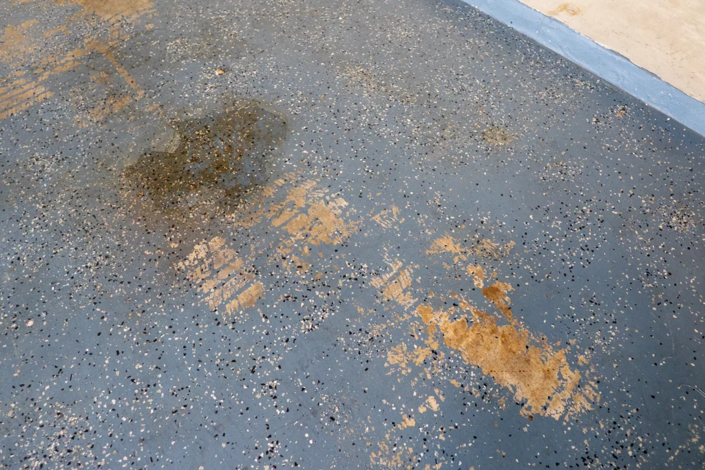 Hot Tire Pick Up on Garage Floor in Humble