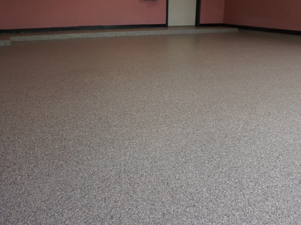 1-day fast-cure epoxy garage floor coating installed in Houston