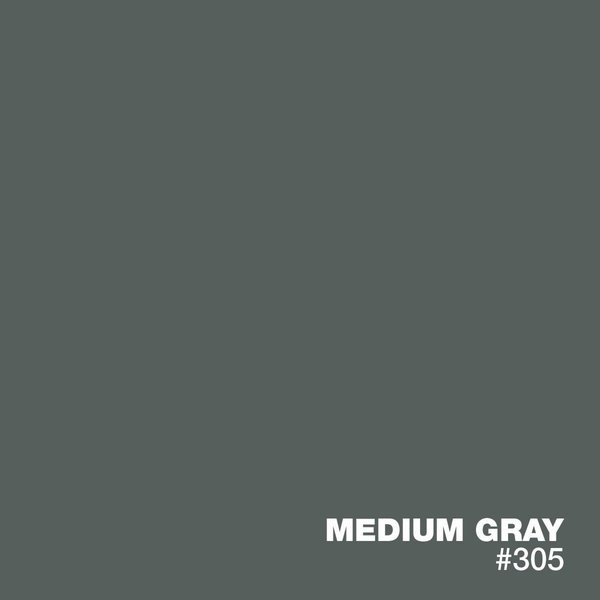 Medium Gray #305 solid color epoxy floor