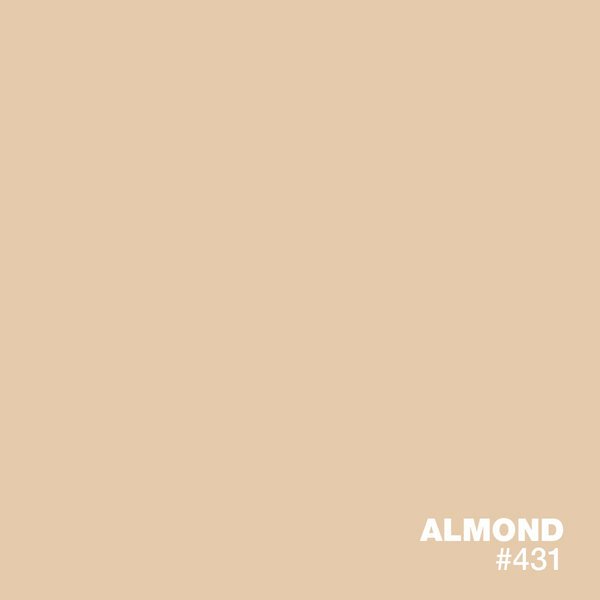 Almond #431 solid color epoxy floor