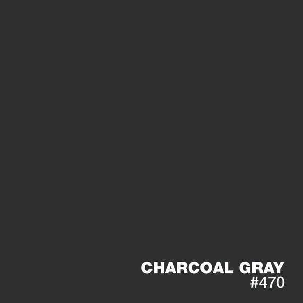 Charcoal Gray #470 solid color epoxy floor