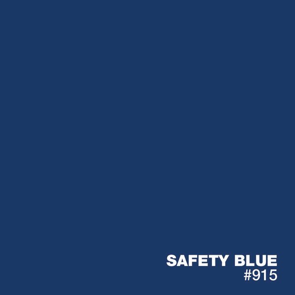 Safety Blue #915 solid color epoxy floor