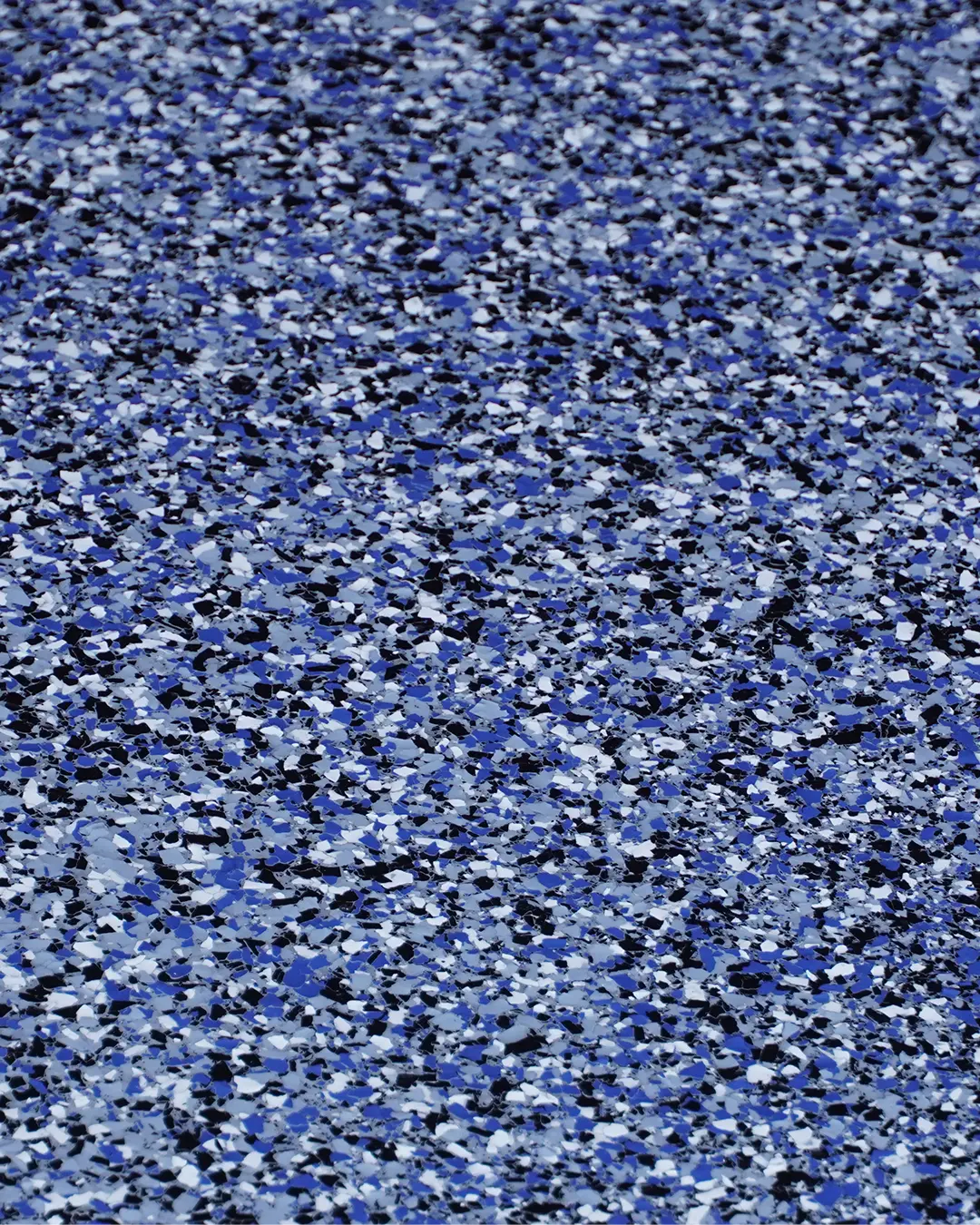 Standard vinyl flake garage floor